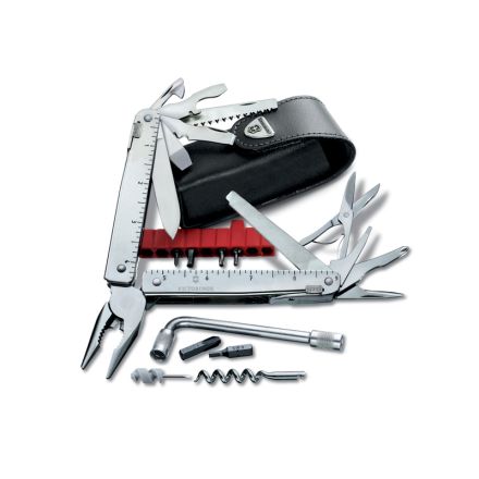 Victorinox Swiss Tool X Plus With Black Leather Pouch V3.0338.L