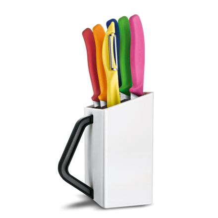 Victorinox Swiss Classic 6 piece Paring Set With/White Block V6.7127.6L14.