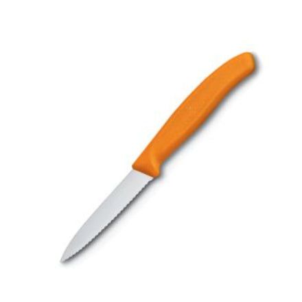 Victorinox Swiss Classic Paring Knife Serrated Orange - 8cm V6.7636.L119.