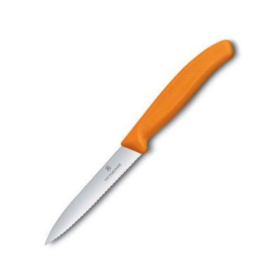Victorinox Swiss Classic Paring Knife Serrated Orange 10cm V6.7736.L9