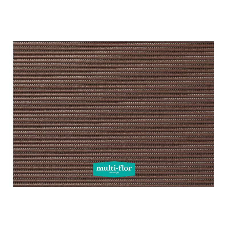 Multi-Flor Moonwalk Bathroom Mat 65cm Wide Versa Brown