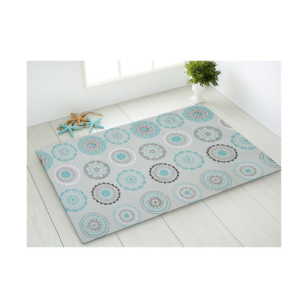 Multi-Flor Moonwalk Bathroom Mat 65cm Wide Versa Taupe