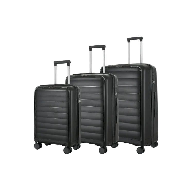 Voyager Flow Hard Shell  4 Wheels-Black