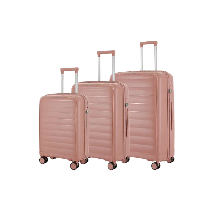 Voyager Flow Hard Shell  4 Wheels-Pink.