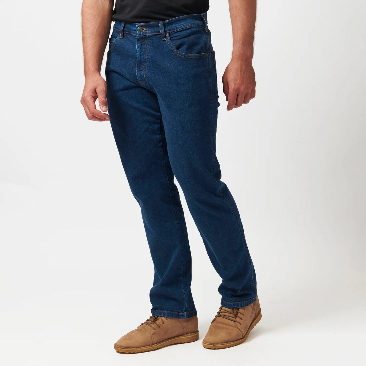 Wrangler Men's Texas Stretch Denim-Stonewash W121 48010