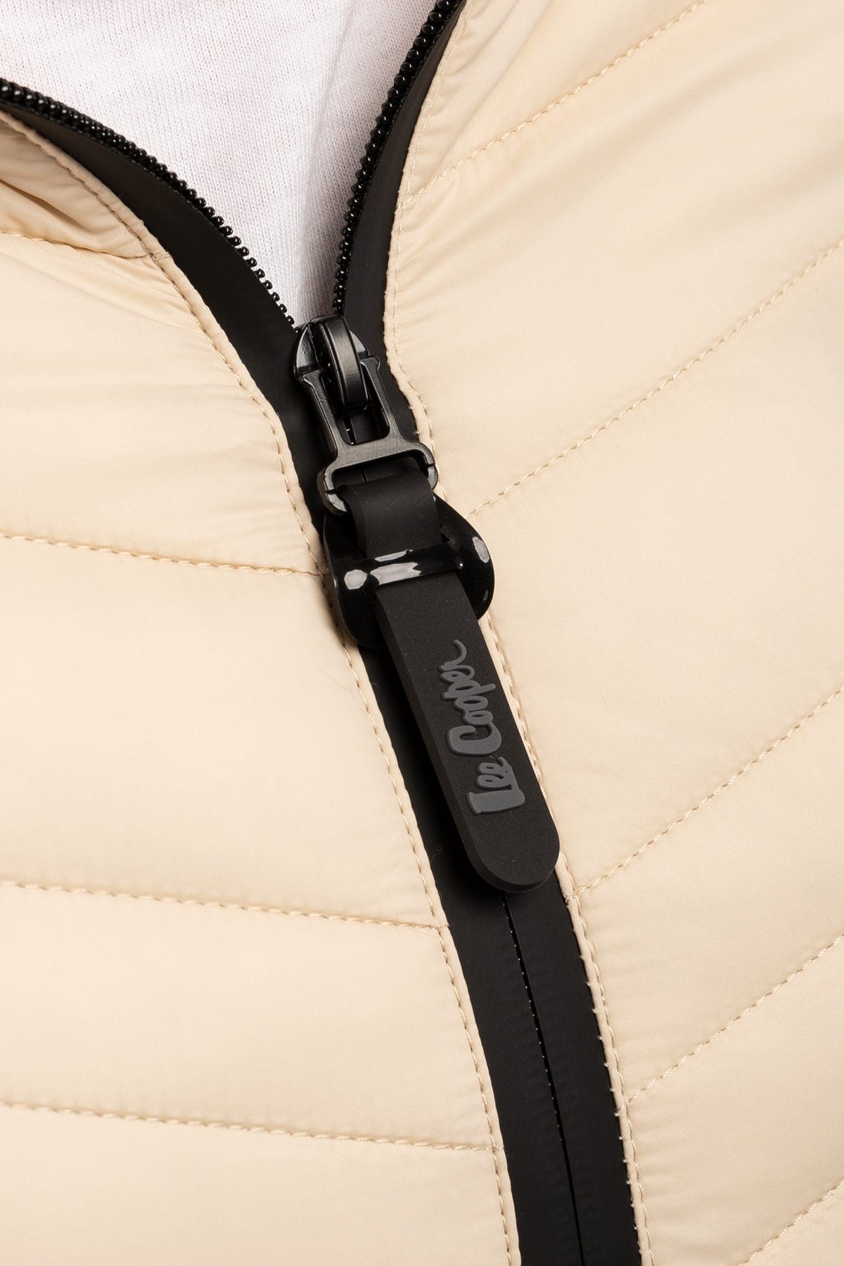 Lee Cooper Ladies Puffer Jacket Clara Stone