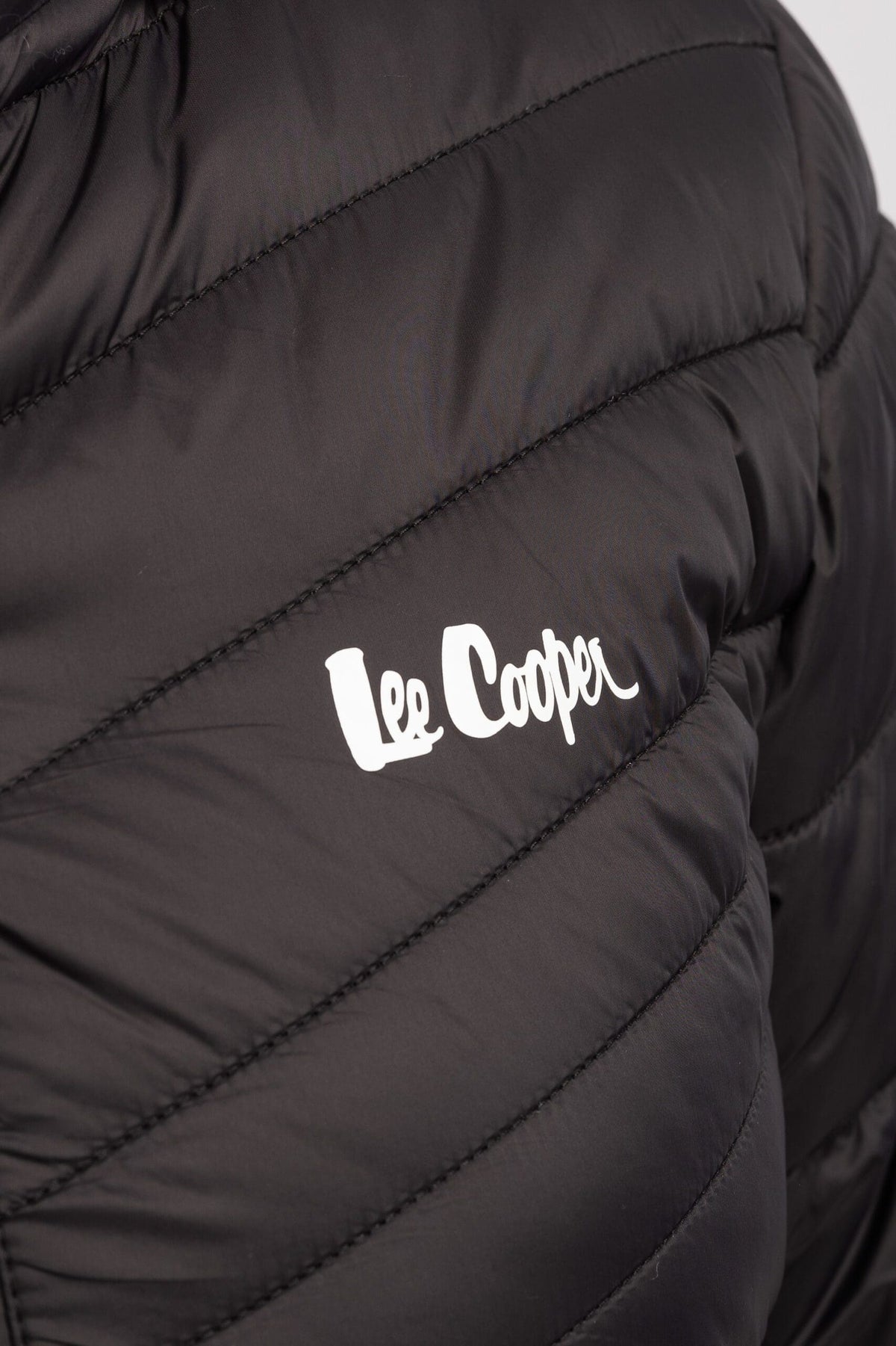 Lee Cooper Ladies Puffer Jacket Clara Black