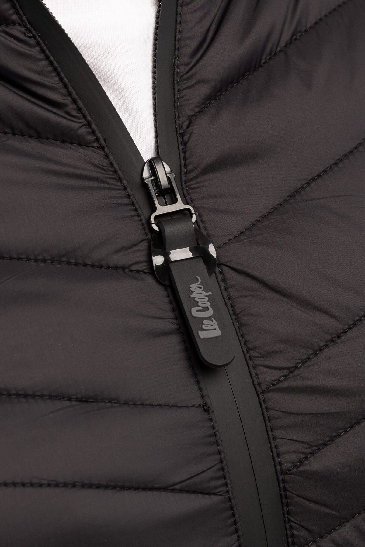 Lee Cooper Ladies Puffer Jacket Clara Black