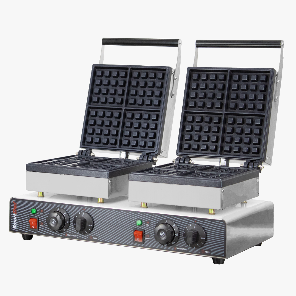 SmartChef Belgian Waffle Baker Double WBS0002