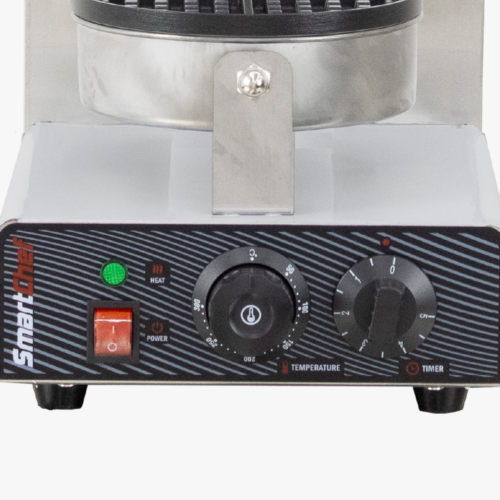 SmartChef Waffle Baker Round Double WBS1002.