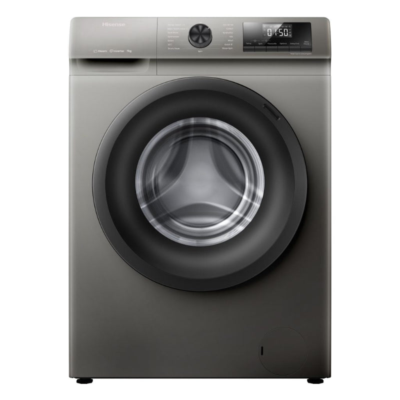 Hisense 9Kg Grey Front Loader Washing Machine WFQP9012VMT