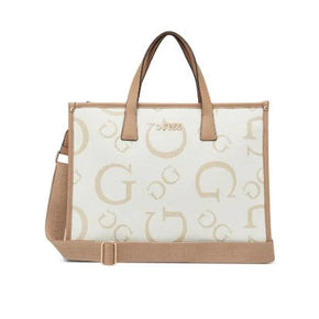 Guess Manon Tote Bag - White (8038725419097)