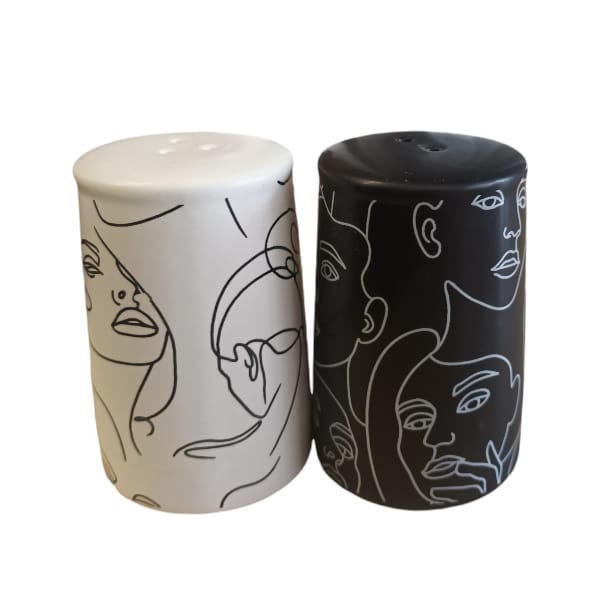 Villa Alegre Ceramic Salt and Pepper Shaker Set 11269