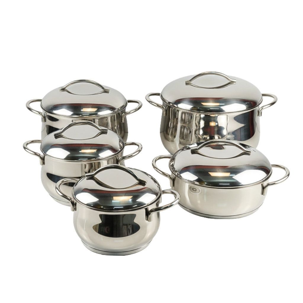 Tissolli Harraz & Belal Premium Cookware Set 10 Piece.