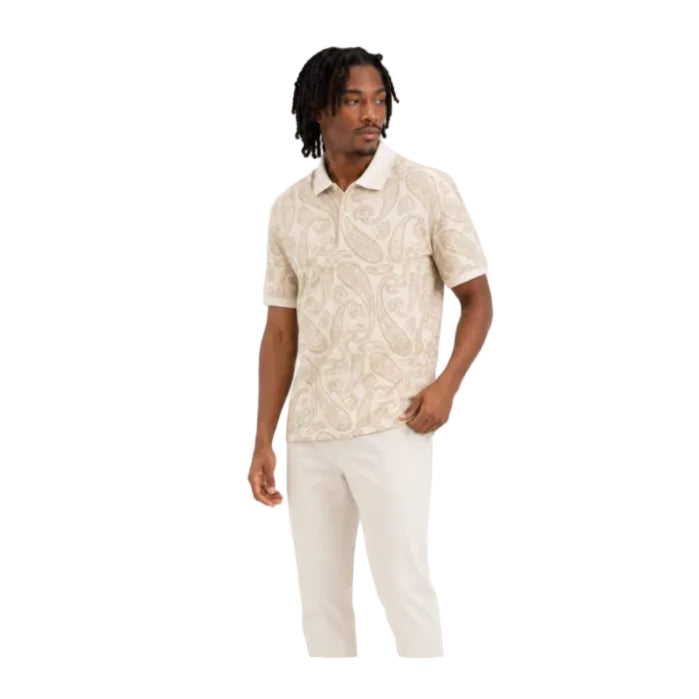Carducci Verona Jersey Golfer -White/Stone C860-55-226