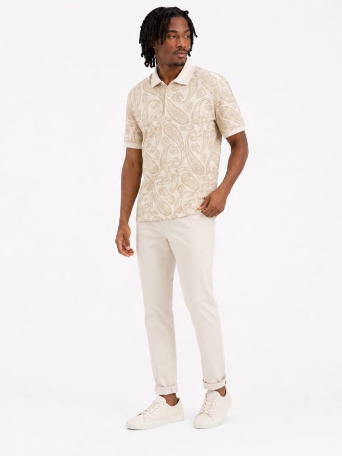 Carducci Verona Jersey Golfer -White/Stone C860-55-226