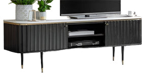 Royal Tv Stand Black 1800x410x500