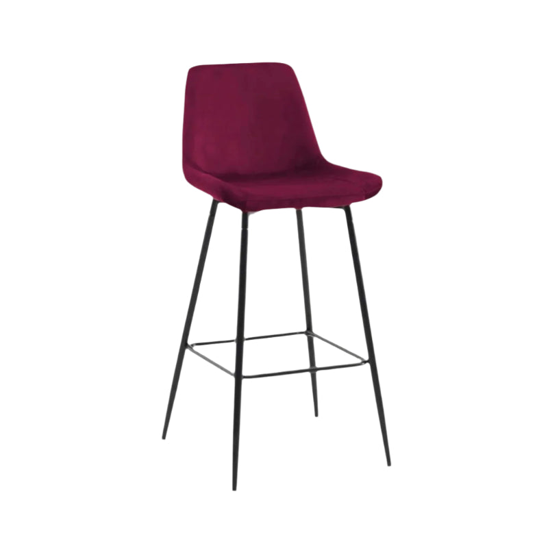 Jost Bar Stool Fabric Maroon KT-Y962
