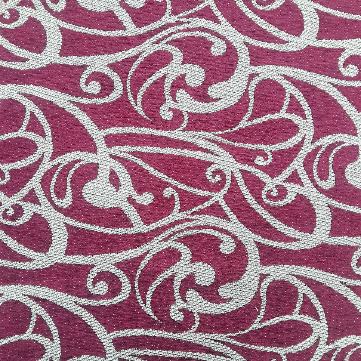 Fabric Upholstery Zamora Cerise Pink 140 cm