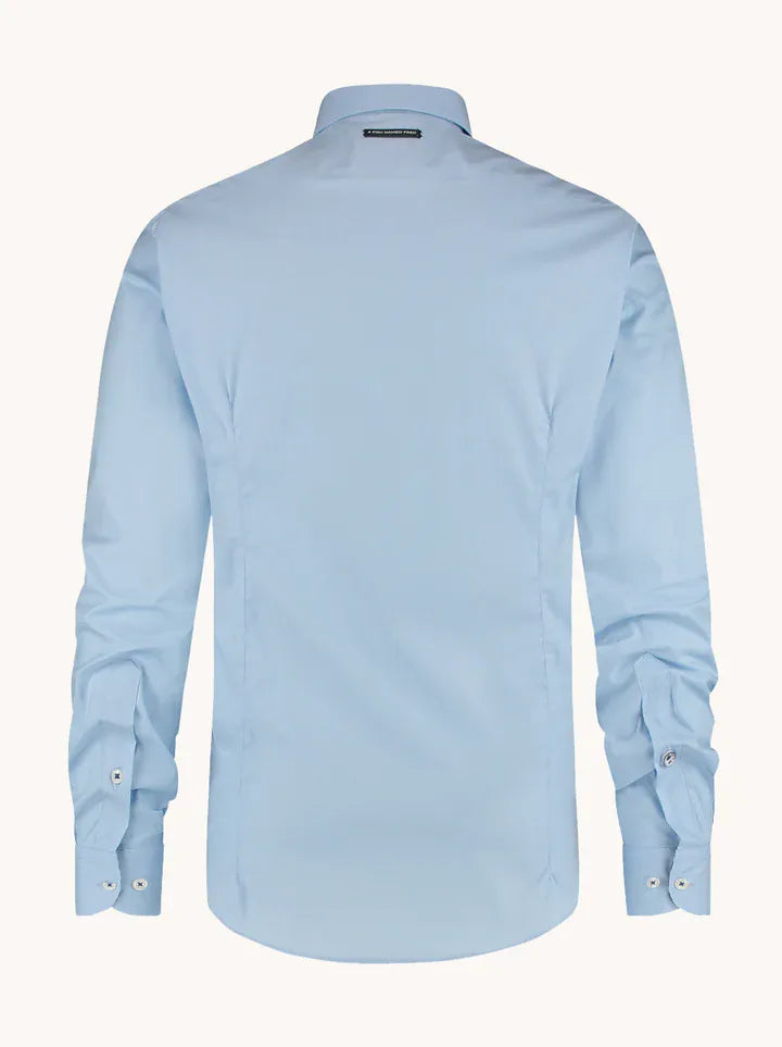 A Fish Name Fred Shirts A Fish Named Fred Men's Shirt Powerstretch-Light Blue 99.0005