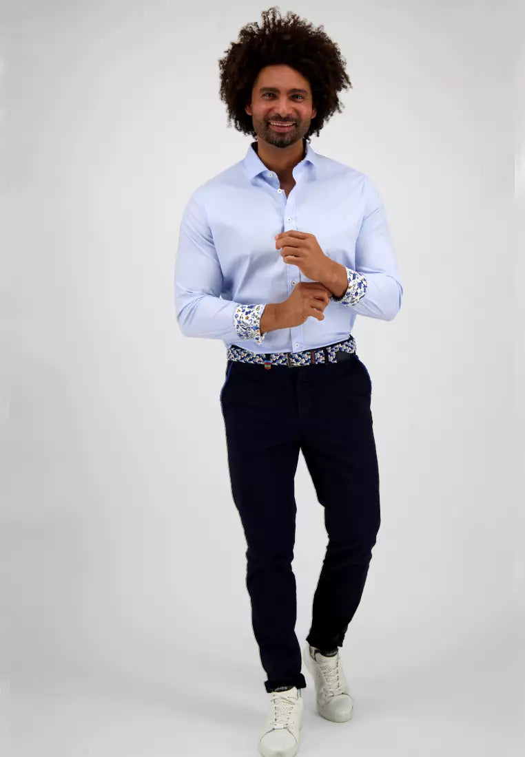 A Fish Name Fred Shirts A Fish Named Fred Men's Shirt Powerstretch-Light Blue 99.0005