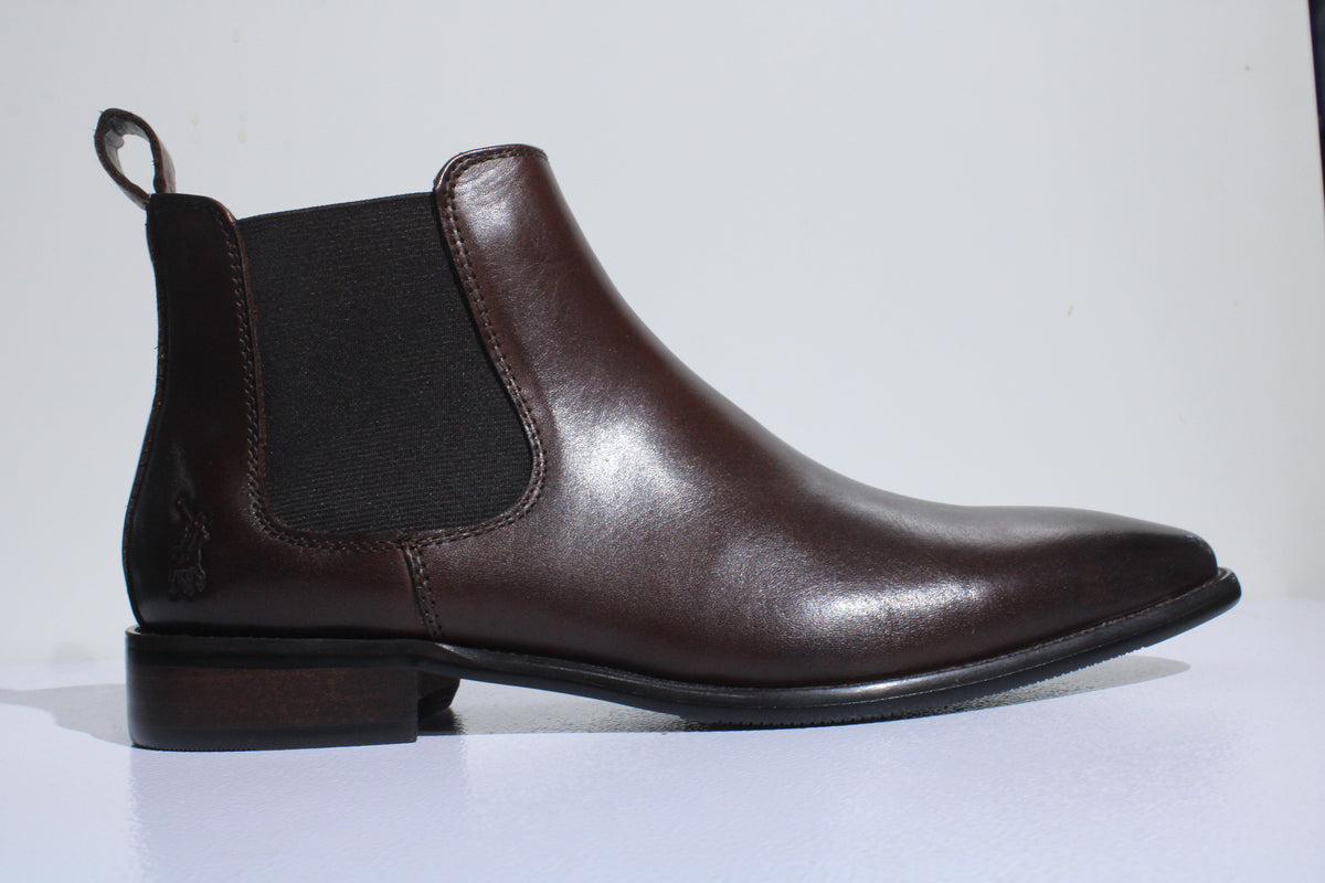 Polo Formal Shoes Polo Formal Boot Brown (7493347049561)