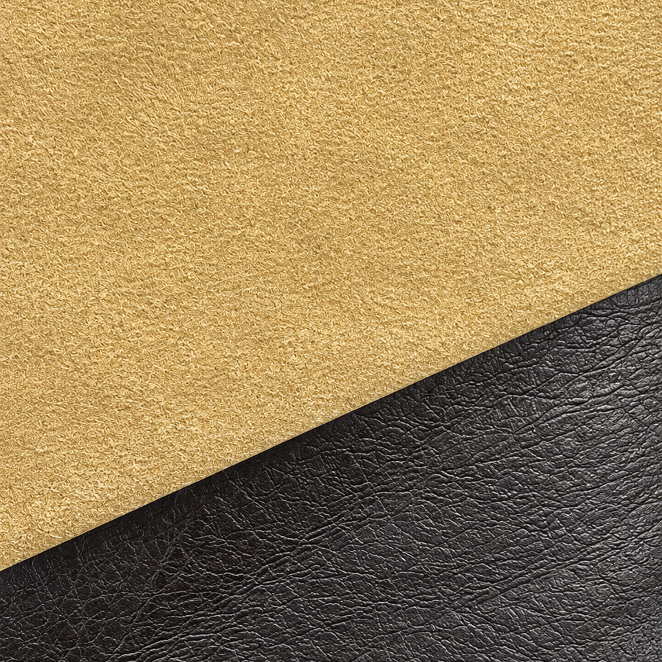 Synthetic Bonded Leather Fabric Fancy Back 140 cm
