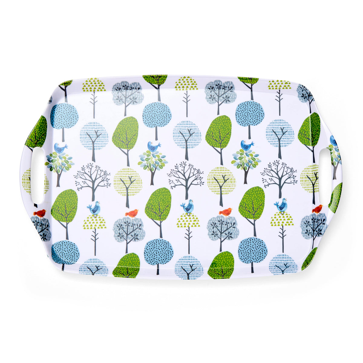 Cooksmart SERVING TRAY Cooksmart Forest Birds Tray Large CS2000 (7175818870873)