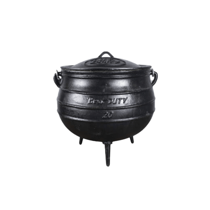 LK'S Cast Iron Pots LK'S Best Duty 3 Legged Pot – No. 20 (2061583810649)