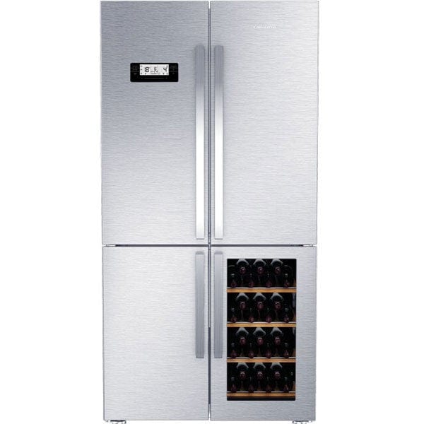 Grundig Side by side fridge Grundig 519L S/Steel 4 Door Wine Cooler GWN21210X (6545518362713)