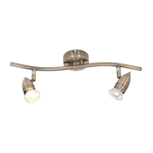 BRIGHTSTAR LIGHTING SPORTLIGHT Brightstar Spotlight S043/2 Ant.Brass (7312013557849)