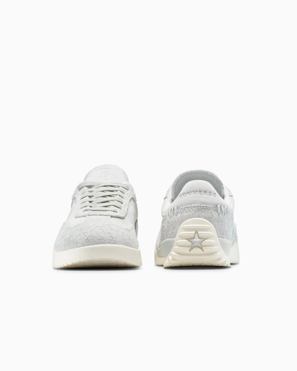 Unisex Converse Run Star Trainer Colourful Suede Low Top Rainwashed Grey