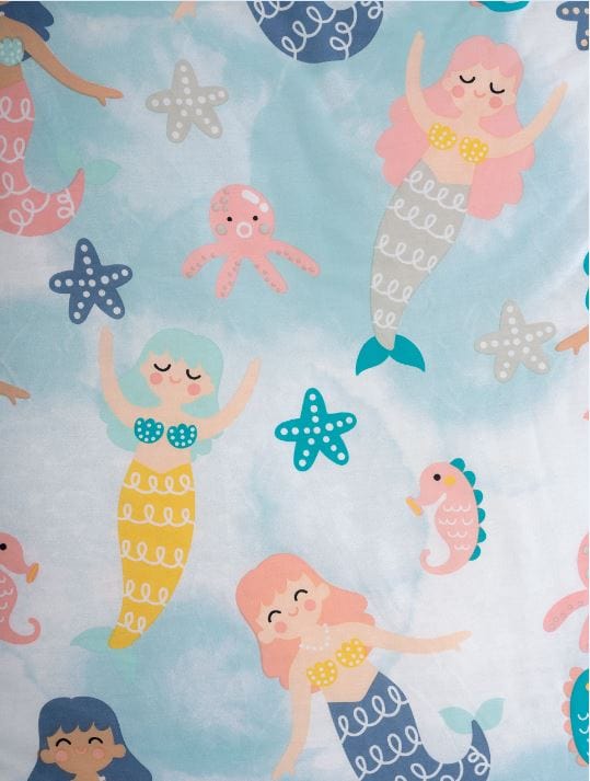 Linen House Duvet Cover Linen House Multi Mermaid Tale Duvet Cover Set (4680208810073)