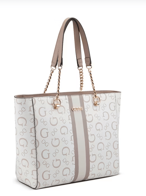 Guess Ladies Handbags Guess Women's Bag Brecken Tote Rose
