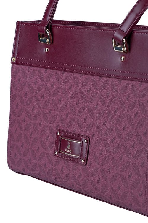 Polo Handbag Berry Polo Women's Sierra Tote Berry (7712602030169)