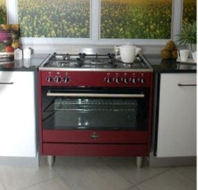 LA GERMANIA Gas Stove LA Germania 90cm 5 Burners Freestanding Gas Stove  RUS95C61LDVI (6978526740569)