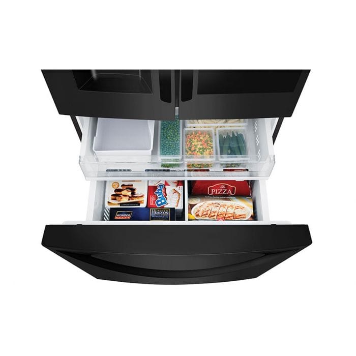 LG Fridge LG  626L Matte Black French Door Instaview with Door-In-Door  GC-X268NQSM (4769281802329)