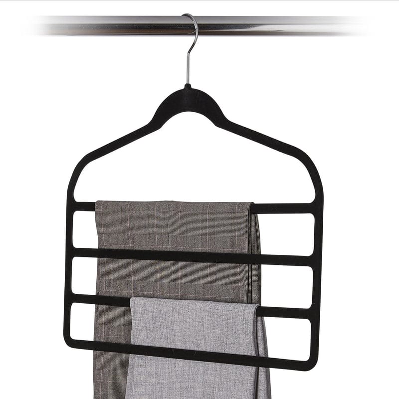 Homemax Hangers Homemax Pants Hanger 3 pack non slip HAN002