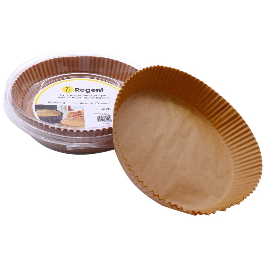 Regent AIR FRYER Regent Air Fryer Round Parchment Paper Liners 50 Piece 71551 (7578003013721)