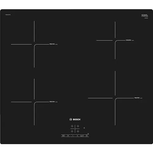 Bosch Electric Hob Bosch 60cm Black Induction Hob PUE611BF1B (7295551275097)