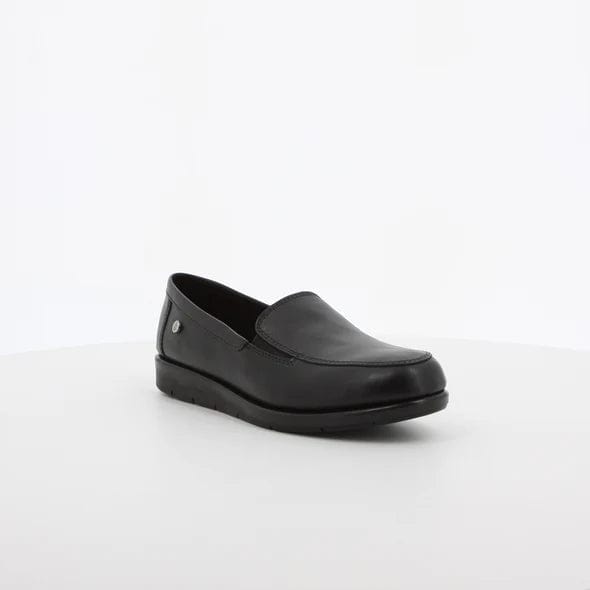 Hush Puppies Ladies Shoes Hush Puppies Thea  Cow Tumble Leather Black (7809669857369)