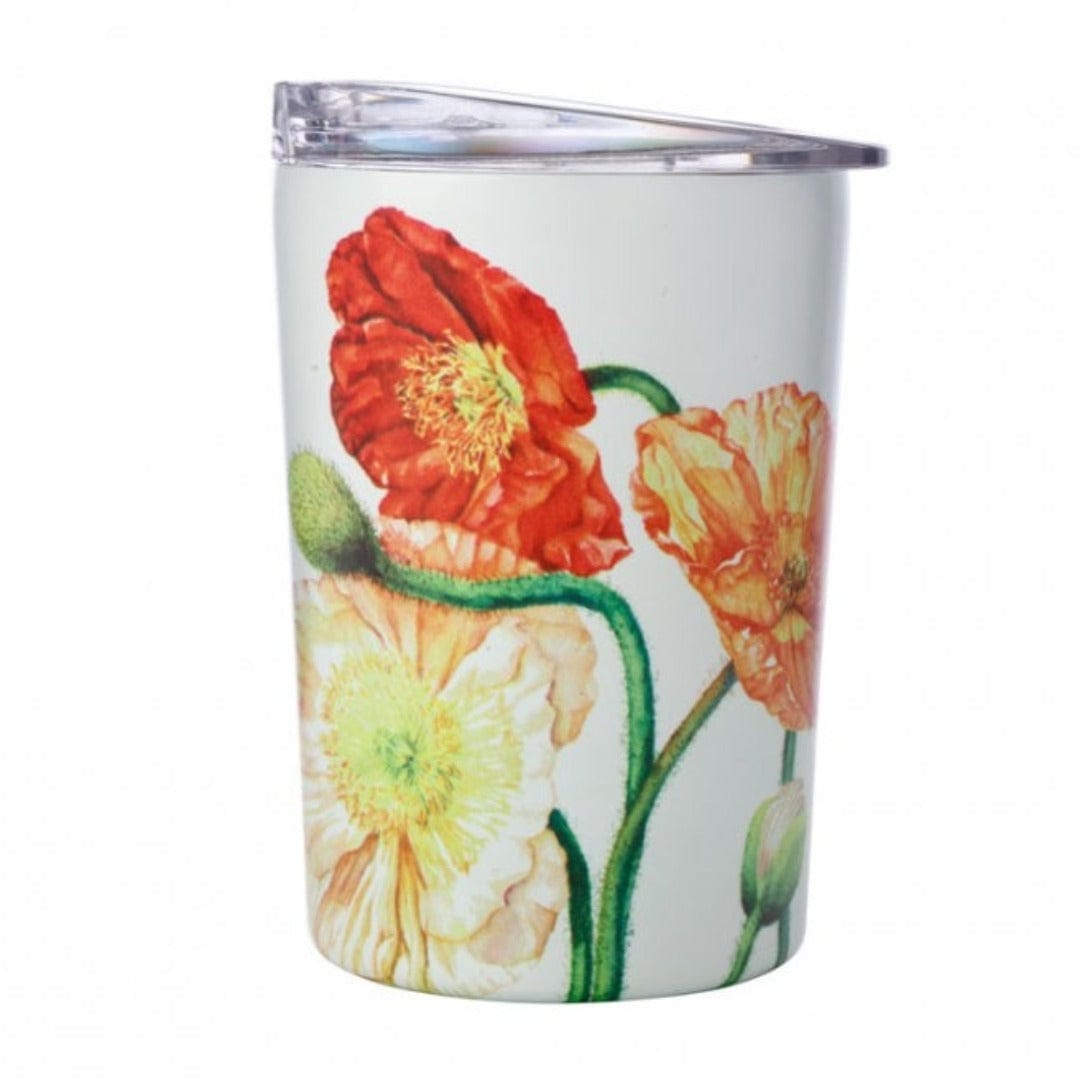 Maxwell & Williams MUG Maxwell & Williams Floriade Double Wall Insulated Cup Poppies 360ml JR0148 (7149584384089)