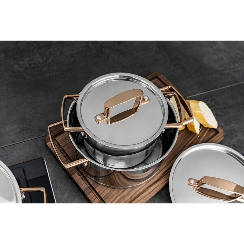 Zwilling Pots Set Zwilling Twin Bellasera Cookware Set 9 Piece 18/10 Stainless Steel (7039406145625)