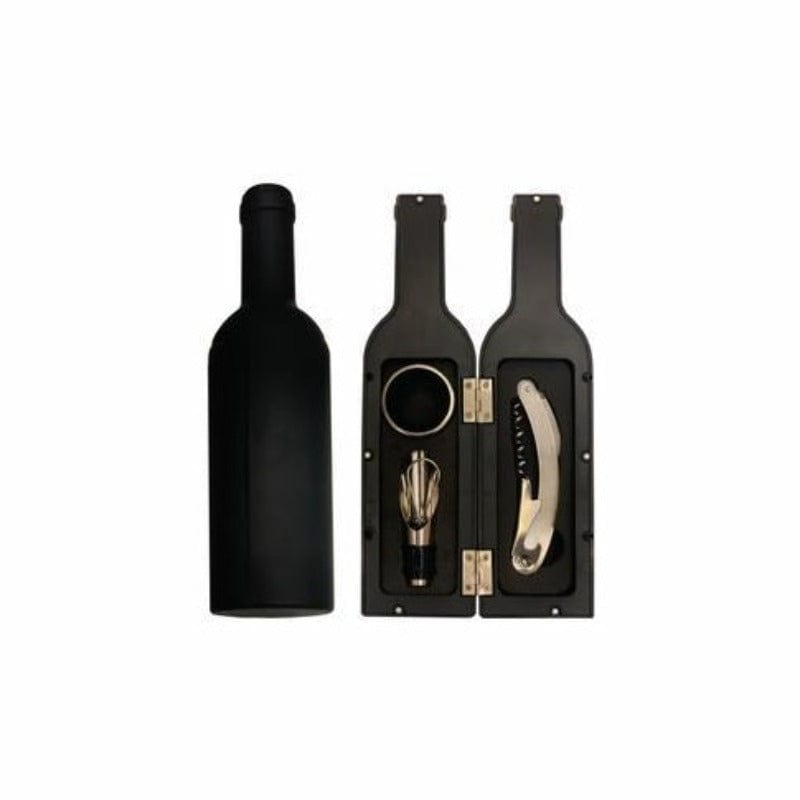 Regent Wine Bottle Regent Bar Butler Wine Bottle Bar Accessories 3 Piece Set (6935249420377)