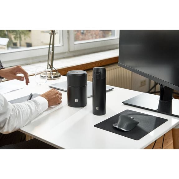 Zwilling Travel Mug Zwilling Thermo Stainless Steel Food Jar Black ZW39500-510 (7416594366553)