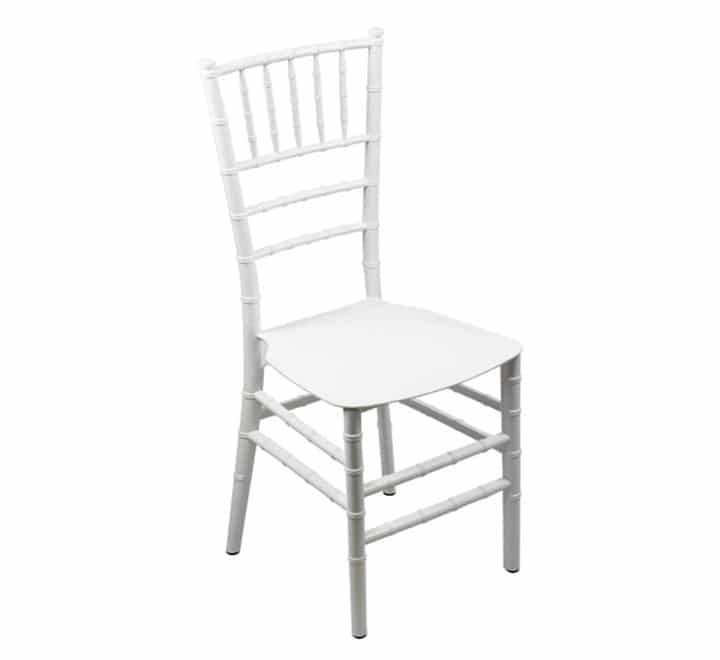 Catering Equipment Catering Equipment Tiffany Resin Chair White TRW1 ( No Cushion) (7460319264857)