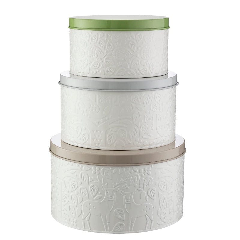 Mason Cash CANISTER Mason Cash In The Forest Cake Tins Set of 3 (7204399120473)