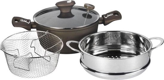 Tognana POTS Tognana Diamantea Bronzo Deep Fryer 22cm Set (7296758448217)