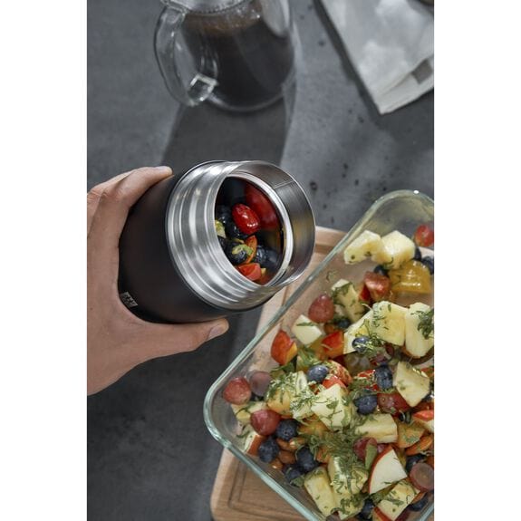Zwilling Travel Mug Zwilling Thermo Stainless Steel Food Jar Black ZW39500-510 (7416594366553)