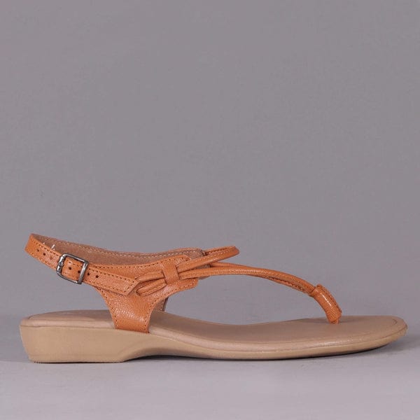 MHC World Spaghetti Strap Sandal Tan (7288616714329)